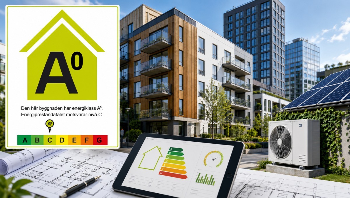 Nya energikrav för byggnader – det här gäller för fastighetsägare och förvaltare