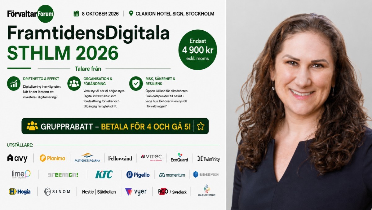 Från datapunkter till beslut i varje hus – Revelop om hållbar omställning på FramtidensDigitala STHLM